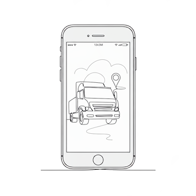 Thumbnail for a logistics app